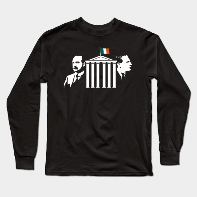 Pearse & Connolly GPO Dublin 1916 Long Sleeve T-Shirt by TeesForTims